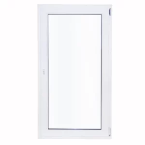 Окно пластиковое ПВХ VEKA одностворчатое 1410x870 мм (ВxШ) правое поворотно-откидное двуxкамерный стеклопакет белый/белый в Новочебоксарске