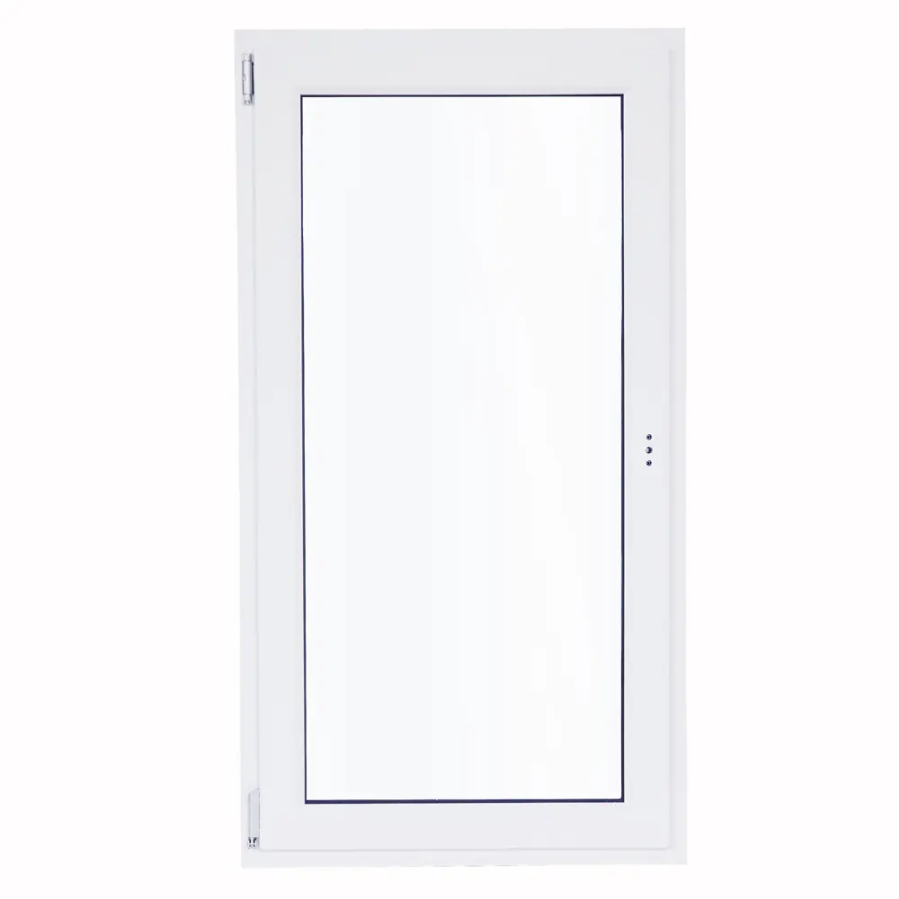 Окно пластиковое ПВХ Brusbox Aero глухое 1200x1200мм двухкамерный стеклопакет белый в Новочебоксарске