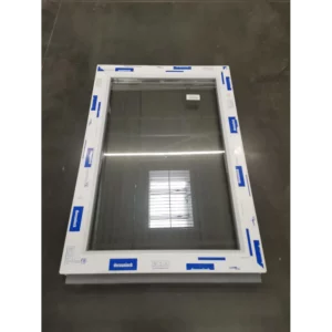 Пластиковое окно ПВХ Brusbox Aero одностворчатое глухое 1100x600мм (ВхШ) белый Новочебоксарске