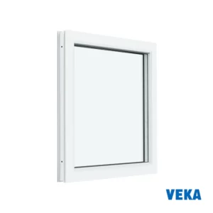Пластиковое окно ПВХ VEKA 650x600мм (ВхШ) глухое двухкамерный стеклопакет белый (с двух сторон) в Новочебоксарске