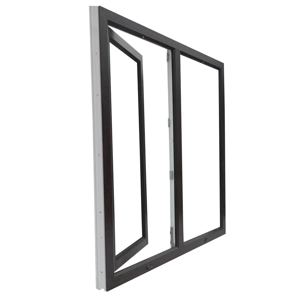 Окно пластиковое ПВХ VEKA двустворчатое 1200x1200 мм (ВхШ) двухкамерный стеклопакет белый/темный дуб в Новочебоксарске (в Юго-Западном районе) — изображение 7