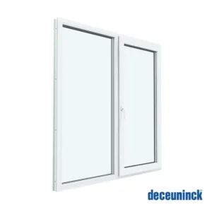 Окно ПВХ WHS фрамуга одностворчатое (ВхШ) 47x70см однокамерный стеклопакет цвет белый в Новочебоксарске