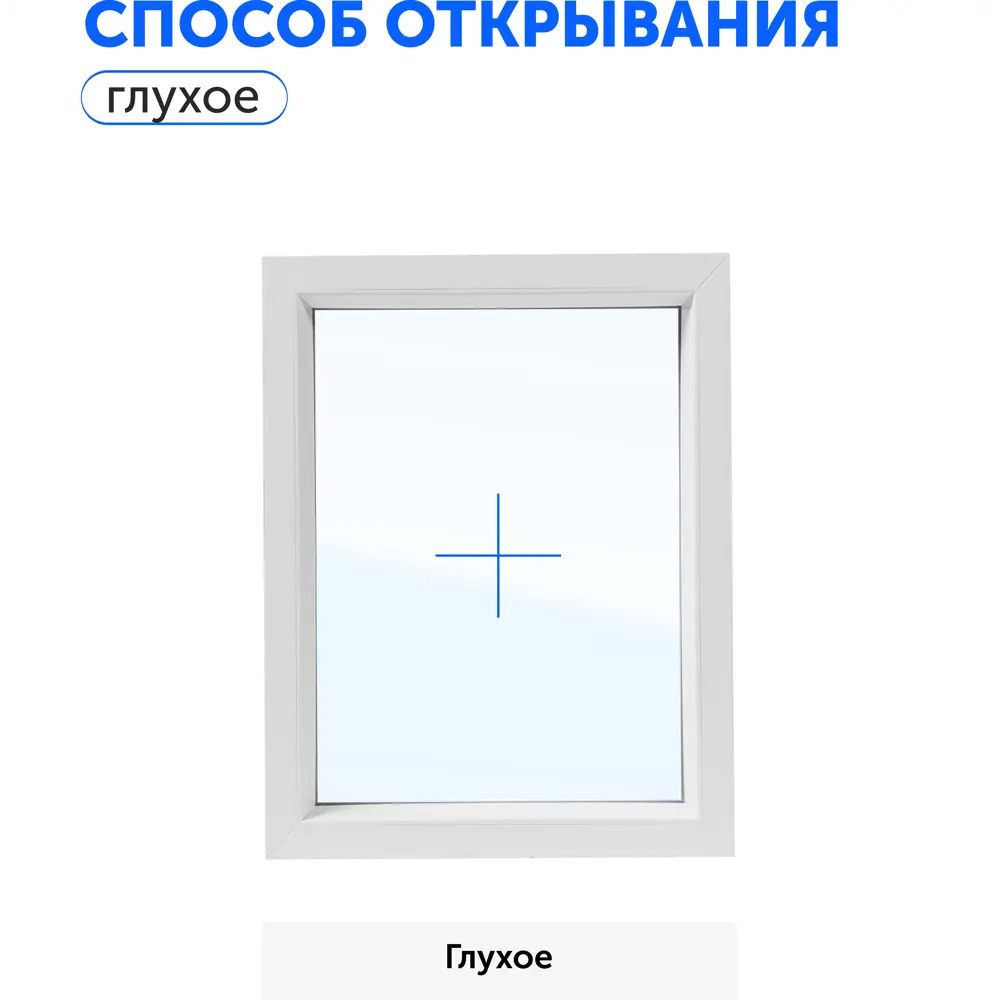 Пластиковое окно ПВХ Рехау Blitz 1000x900мм одностворчатое поворотно-откидное правое однокамерный стеклопакет белый в Новочебоксарске — изображение 4