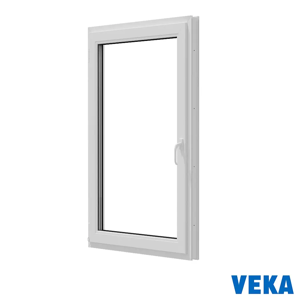 Пластиковое окно ПВХ VEKA 1250x700мм (ВхШ) одностворчатое однокамерный стеклопакет белый (с двух сторон) в Новочебоксарске — изображение 9