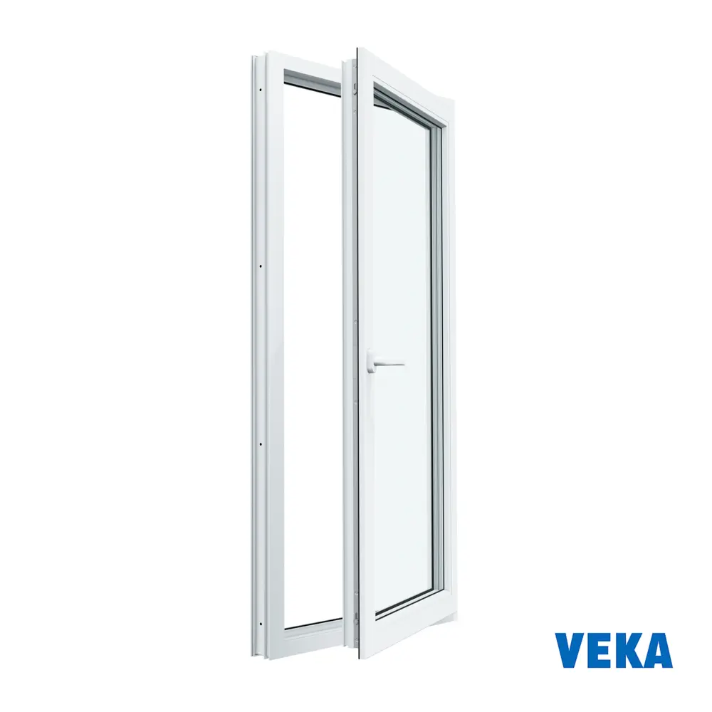 Пластиковое окно ПВХ Veka WHS 1300x900мм одностворчатое поворотно-откидное правое однокамерный стеклопакет белый в Новочебоксарске — изображение 3