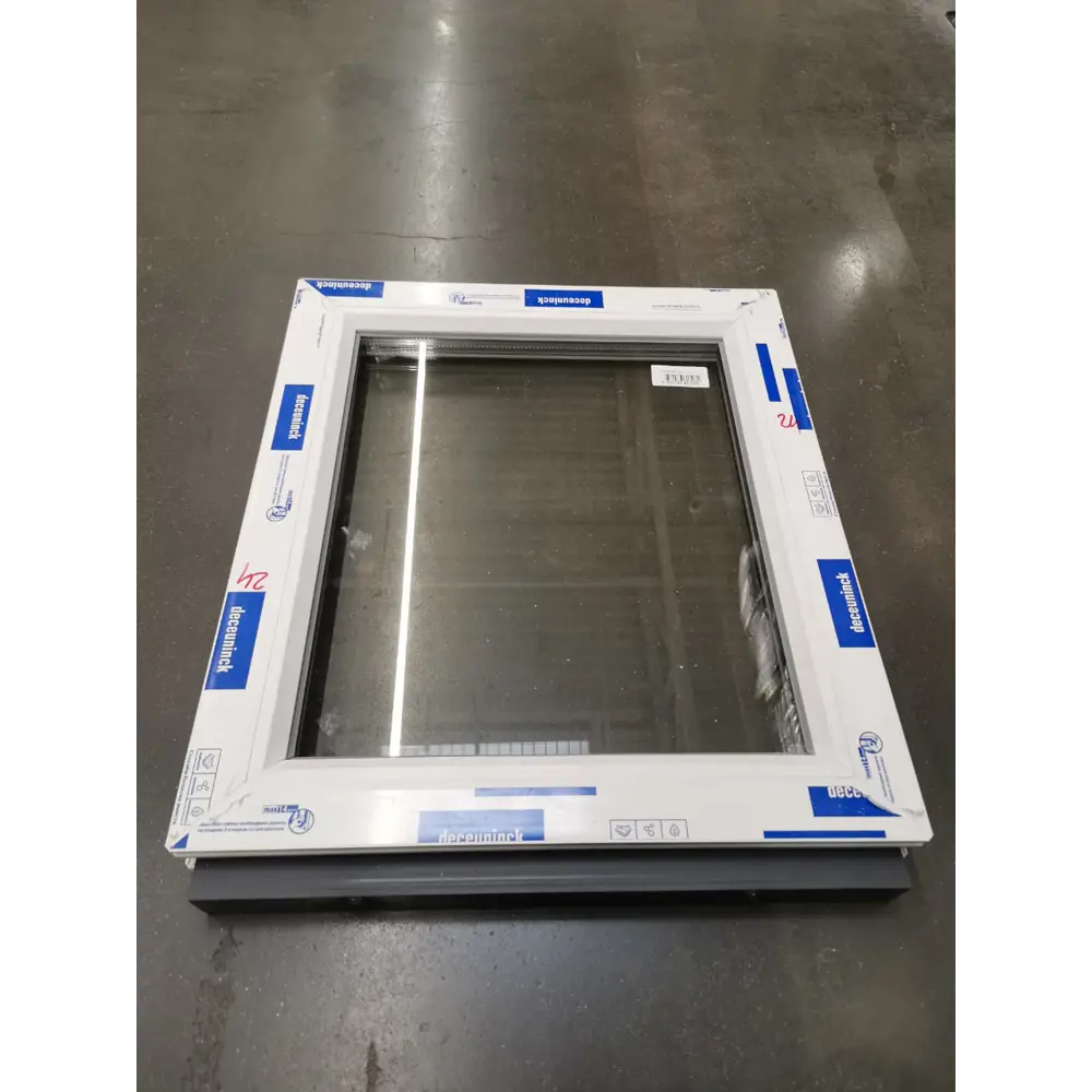 Пластиковое окно ПВХ Brusbox Aero глухое 1100x1900мм (ШхВ) двухкамерный стеклопакет белый в Новочебоксарске — изображение 3