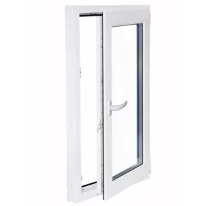 Пластиковое окно ПВХ WHS by Veka ТРИ ОКНА 110х70см одностворчатое однокамерный стеклопакет белый Новочебоксарск в Новочебоксарске