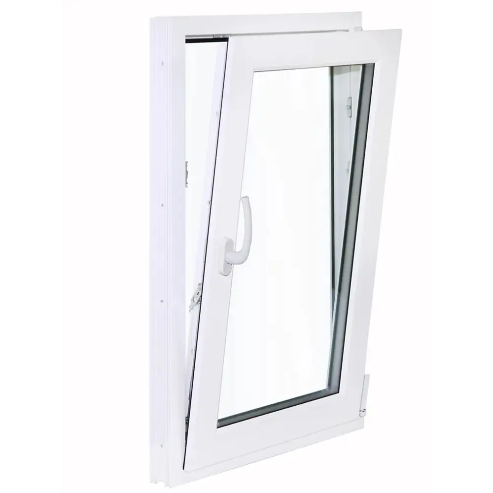 Пластиковое окно ПВХ WHS by Veka ТРИ ОКНА 110х80см одностворчатое однокамерный стеклопакет белый в Новочебоксарске — изображение 5