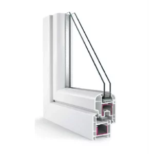 Пластиковое окно ПВХ ТРИ ОКНА одностворчатое глухое 2000x1200мм (ВхШ) однокамерный стеклопакет белый в Новочебоксарске