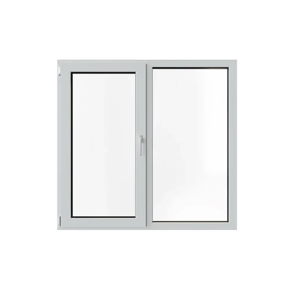 Пластиковое окно ПВХ WHS by Veka ТРИ ОКНА 120х120см двухстворчатое однокамерный стеклопакет белый Новочебоксарск в Новочебоксарске — изображение 2