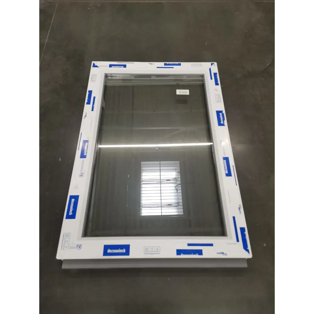 Пластиковое окно ПВХ Brusbox Aero одностворчатое глухое 1100x900мм (ВхШ) белый в Новочебоксарске — изображение 4