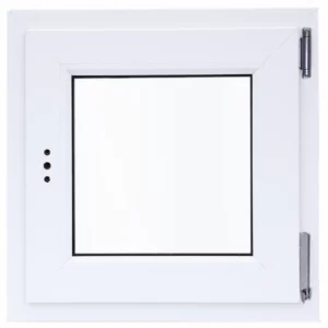 Пластиковое окно ПВХ VEKA одностворчатое 560x410 мм (ВхШ) однокамерный стеклопакет поворотное белый в Новочебоксарске