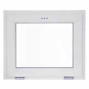 Окно пластиковое ПВХ VEKA одностворчатое 500x700 мм (ВхШ) фрамуга однокамерный стеклопакет белый/белый в Новочебоксарске