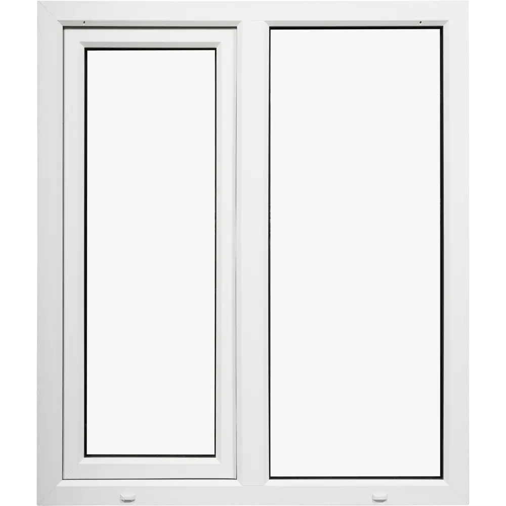 Окно пластиковое ПВХ VEKA двустворчатое 1410x1450 мм (ВxШ) двуxкамерный стеклопакет белый в Новочебоксарске — изображение 6