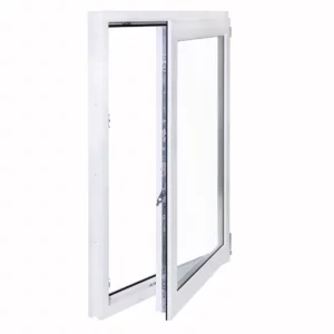 Окно пластиковое ПВХ VEKA одностворчатое 1200x800 мм (ВхШ) правое двухкамерный стеклопакет белый/белый в Новочебоксарске