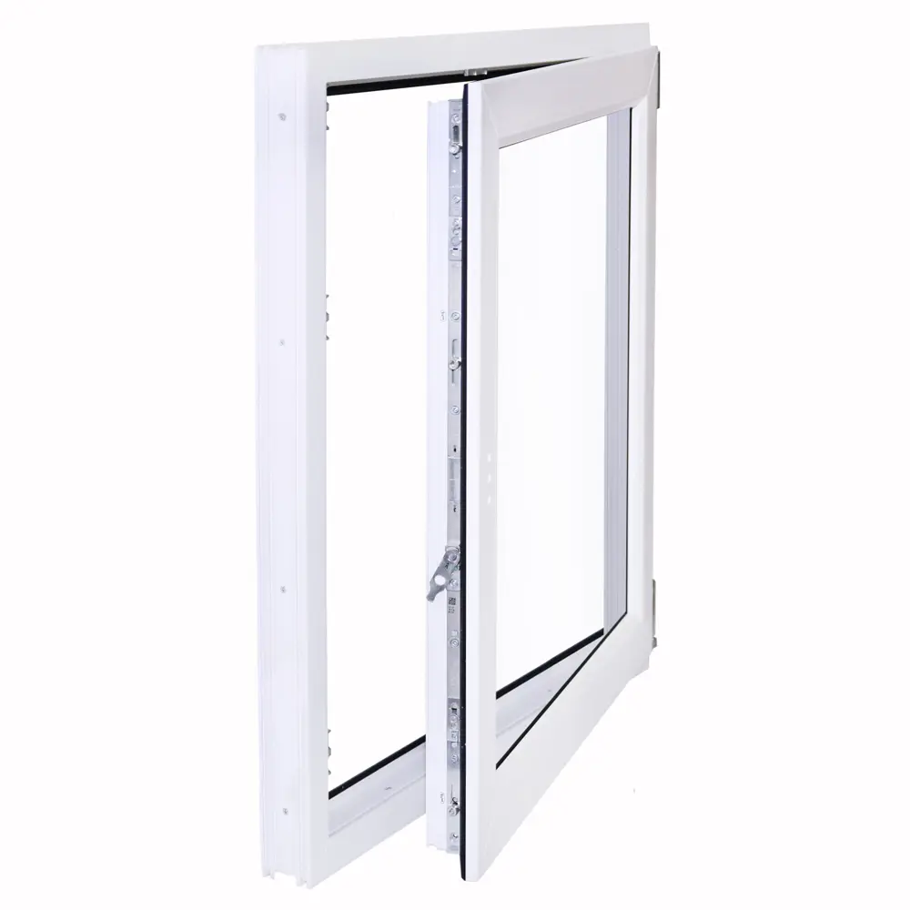 Окно пластиковое ПВХ VEKA одностворчатое 870x900 мм (ВхШ) правое однокамерный стеклопакет белый/белый в Новочебоксарске — изображение 2