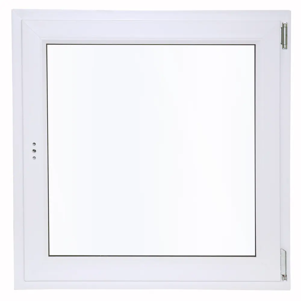 Окно пластиковое ПВХ VEKA одностворчатое 870x900 мм (ВхШ) правое двухкамерный стеклопакет белый/белый в Новочебоксарске