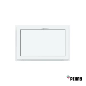 Пластиковое окно ПВХ Рехау Blitz 500x700мм (ВхШ) фрамуга однокамерный стеклопакет в Новочебоксарске