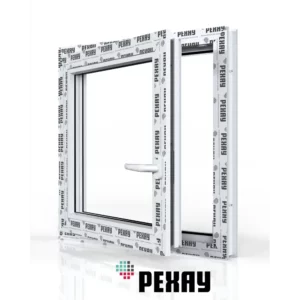 Пластиковое окно ПВХ Veka WHS 1000x900мм (ВхШ) глухое двухкамерный стеклопакет цвет белый в Новочебоксарске