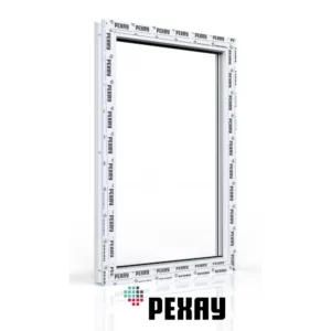 Пластиковое окно ПВХ Рехау Grazio 1200x400мм (ВхШ) одностворчатое глухое двухкамерный стеклопакет белый в Новочебоксарске