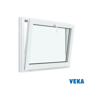 Окно пластиковое ПВХ Veka WHS 1300x1000мм (ВхШ) двухстворчатое поворотное левое/поворотно-откидное правое однокамерный стеклопакет цвет белый в Новочебоксарске