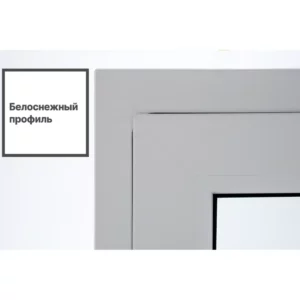 Пластиковое окно ПВХ Рехау фрамуга 500x750мм (ВхШ) двухкамерный стеклопакет антрацитово-серый/белый в Новочебоксарске