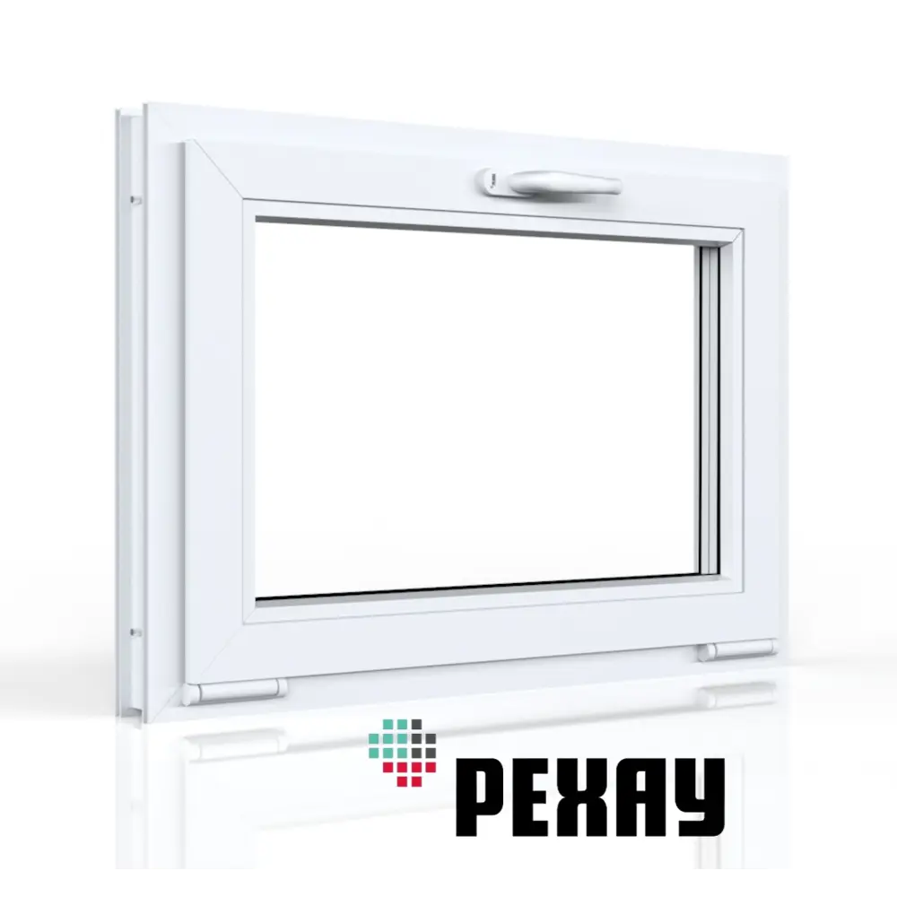 Пластиковое окно ПВХ Veka WHS глухое 800x600мм однокамерный стеклопакет цвет белый в Новочебоксарске — изображение 4