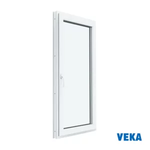 Пластиковое окно ПВХ Veka WHS одностворчатое поворотно-откидное 1400x800мм двухкамерный стеклопакет цвет белый в Новочебоксарске (в Юго-Западном районе)