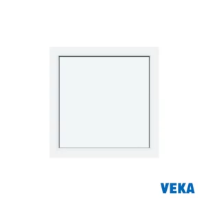 Пластиковое окно ПВХ Veka WHS глухое 700x700мм двухкамерный стеклопакет цвет белый в Новочебоксарске