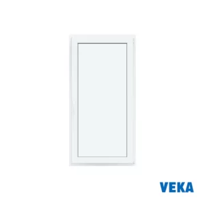 Пластиковое окно ПВХ Veka WHS одностворчатое поворотно-откидное 1000x800мм однокамерный стеклопакет цвет белый на Новочебоксарске