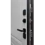 Входная дверь Winter Proof T1 правый 205x98см цвет муар мокко/аляска белый в Новочебоксарске