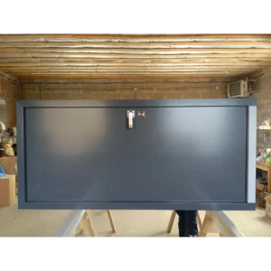 Морозостойкая входная утепленная дверь из дерева для коттеджа Grand Wood G21 227x96см левый цвет коричневый RAL 8017 в Новочебоксарске