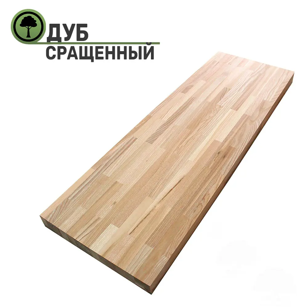 Подоконник из дерева Три окна 1100x600x40мм ель цельноламельный в Новочебоксарске — изображение 2
