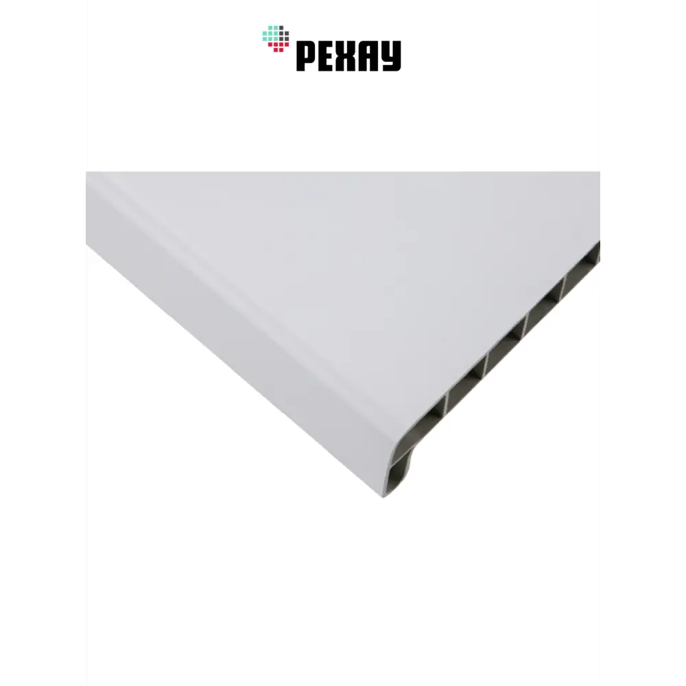 Подоконник ПВХ Рехау Эконом 1200x150x22мм белый матовый в Новочебоксарске — изображение 4